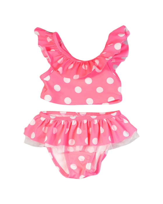 A Pink Bikinis from Cat & Jack in size 2T for girl. (Front View)