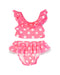 A Pink Bikinis from Cat & Jack in size 2T for girl. (Front View)