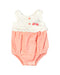 A White Bodysuits from Cynthia Rowley in size 3-6M for girl. (Front View)