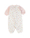 A White Jumpsuits from Miki House in size 12-18M for girl. (Back View)