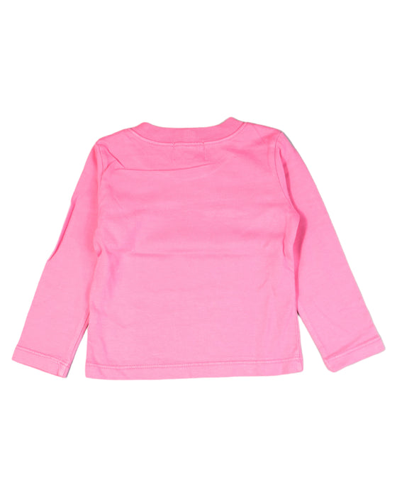 A Pink Long Sleeve Tops from Juicy Couture in size 2T for girl. (Back View)