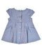 A Purple Short Sleeve Dresses from Catherine Malandrino in size 12-18M for girl. (Back View)