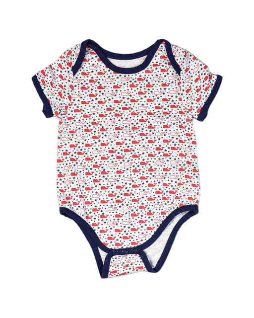 A White Bodysuits from Vineyard Vines in size 6-12M for girl. (Front View)