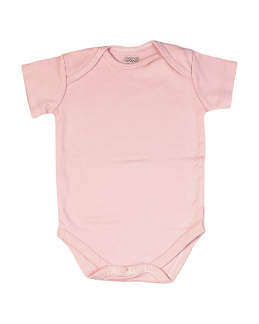 A Pink Bodysuits from Mamas & Papas in size 6-12M for girl. (Front View)