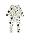 A White Jumpsuits from Angel Dear in size 6-12M for boy. (Back View)