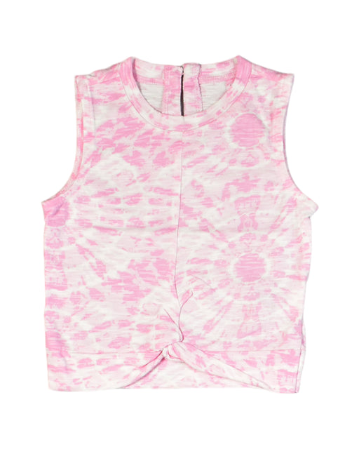 A Pink Sleeveless Tops from Jessica Simpson in size 2T for girl. (Front View)