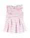 A Pink Sleeveless Dresses from Ralph Lauren in size 3-6M for girl. (Front View)