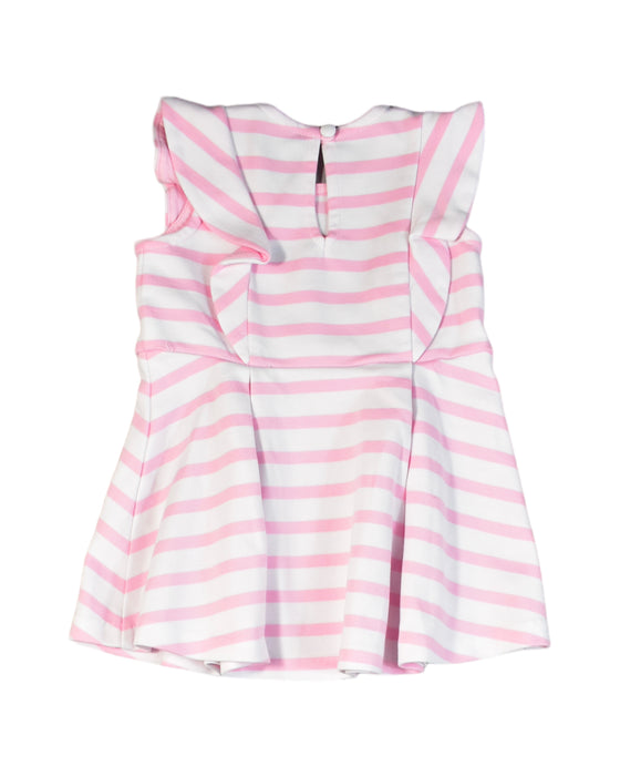 A Pink Sleeveless Dresses from Ralph Lauren in size 3-6M for girl. (Back View)