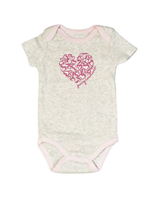 A Grey Bodysuits from Juicy Couture in size 6-12M for girl. (Front View)