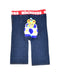 A Blue Casual Pants from Miki House in size 5T for boy. (Back View)