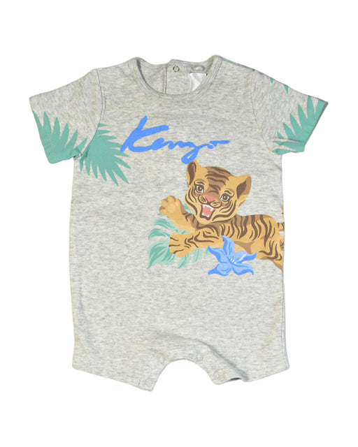 A Grey Rompers from Kenzo in size 6-12M for boy. (Front View)