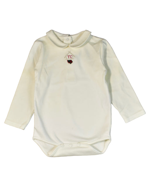 A Ivory Bodysuits from Tartine et Chocolat in size 2T for girl. (Front View)