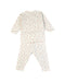 A Ivory Pyjama Sets from Bonpoint in size 3-6M for boy. (Back View)