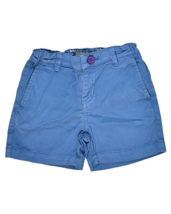 A Blue Shorts from Chateau de Sable in size 12-18M for girl. (Front View)