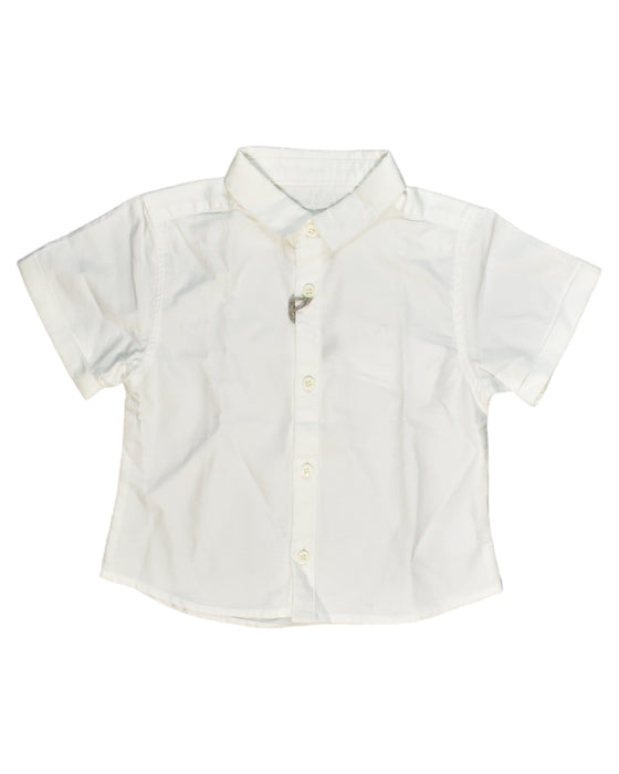 A White Shirts from Chateau de Sable in size 12-18M for boy. (Front View)