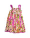 A Brown Sleeveless Dresses from Catimini in size 3T for girl. (Back View)
