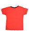 A Red T Shirts from Marvel in size 4T for neutral. (Back View)