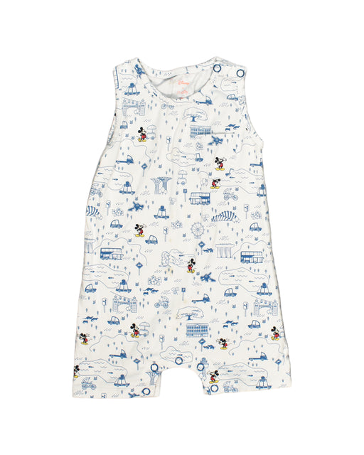 A White Rompers from Elly in size 12-18M for boy. (Front View)