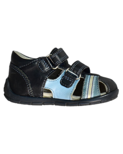 A Blue Sandals from Froddo in size 12-18M for boy. (Front View)