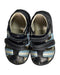 A Blue Sandals from Froddo in size 12-18M for boy. (Back View)