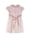 A Pink Sleeveless Dresses from Elizabeth Little in size 6T for girl. (Back View)