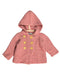 A Pink Lightweight Jackets from Boden in size 3-6M for girl. (Front View)