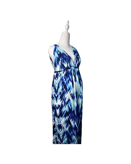 A Blue Sleeveless Dresses from Tart Collections in size S for maternity. (Front View)