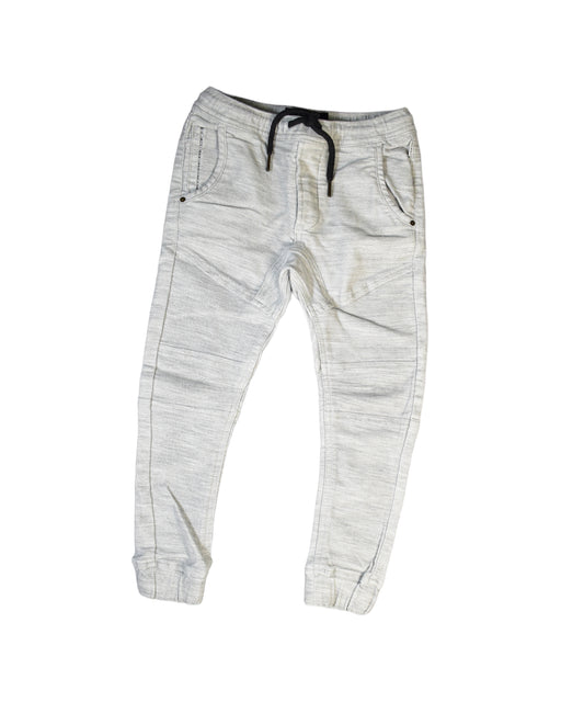 A Grey Casual Pants from Indie Kids by Industrie in size 5T for boy. (Front View)