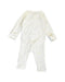 A White Jumpsuits from Purebaby in size 0-3M for neutral. (Back View)