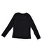 A Black Long Sleeve Tops from Guess in size 12Y for girl. (Back View)
