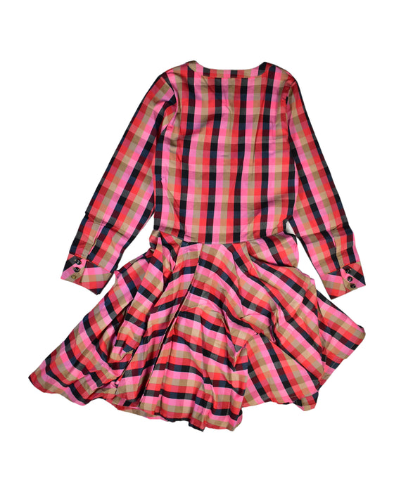 A Red Long Sleeve Dresses from Little Marc Jacobs in size 8Y for girl. (Back View)