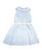 A Blue Sleeveless Dresses from Nicholas & Bears in size 10Y for girl. (Back View)