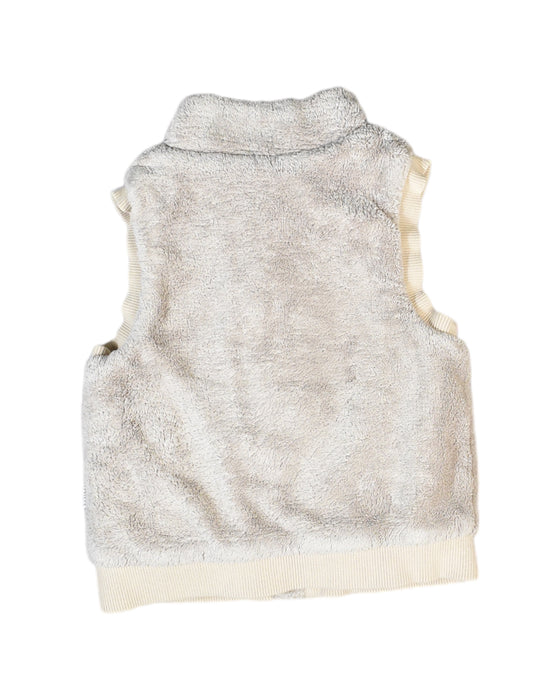 A Grey Outerwear Vests from Mides in size 6-12M for boy. (Back View)