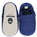 A Blue Slip Ons from Poco Nido in size 18-24M for boy. (Back View)
