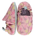 A Pink Slip Ons from Poco Nido in size 12-18M for girl. (Front View)