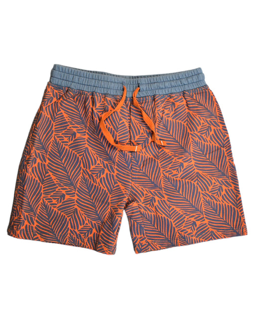 A Orange Shorts from PONEY in size 5T for boy. (Front View)