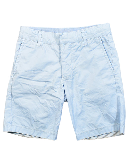 A Blue Shorts from Sacoor in size 6T for boy. (Front View)