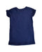 A Blue Short Sleeve Tops from Crewcuts in size 4T for girl. (Back View)