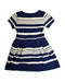 A Blue Short Sleeve Dresses from Crewcuts in size 4T for girl. (Back View)