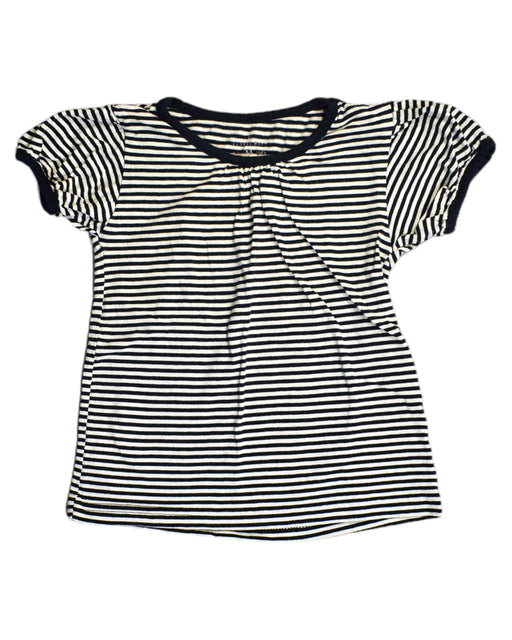 A White Short Sleeve Tops from Global  Work in size M for girl. (Front View)