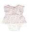 A Pink Bodysuits from Fendi in size 0-3M for girl. (Back View)