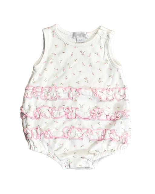 A White Bodysuits from Kissy Kissy in size 0-3M for girl. (Front View)