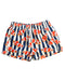 A Blue Swim Shorts from MC2 Saint Barth in size 6T for girl. (Front View)