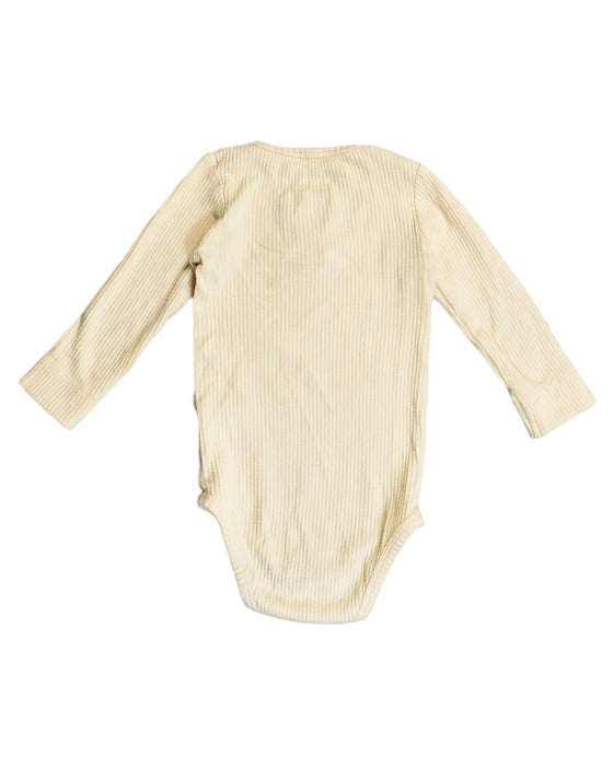 A Yellow Bodysuits from Jamie Kay in size 6-12M for boy. (Back View)