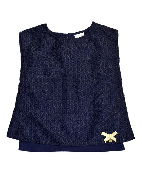 A Blue Long Sleeve Tops from Camilla in size 3T for girl. (Front View)