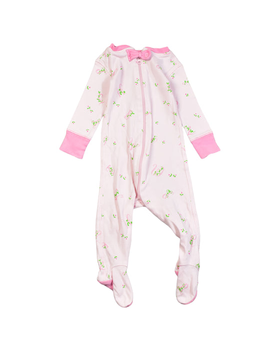 A Pink Onesies from The Beaufort Bonnet Company in size 3-6M for girl. (Front View)
