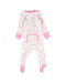 A Pink Onesies from The Beaufort Bonnet Company in size 3-6M for girl. (Back View)