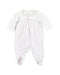 A White Pyjama Sets from Kissy Kissy in size 0-3M for girl. (Front View)