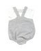 A White Bodysuits from John Lewis in size 0-3M for boy. (Back View)
