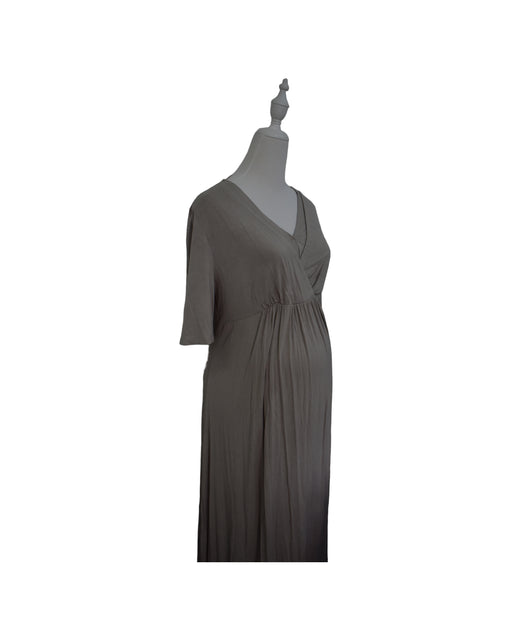 A Grey Long Sleeve Dresses from Konny in size S for maternity. (Front View)